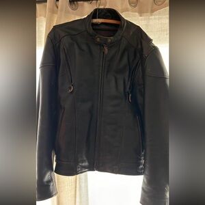 XL men’s leather coat